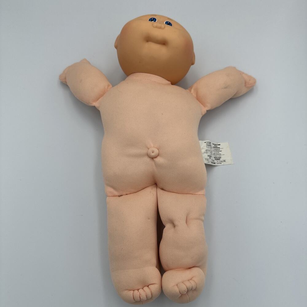 Cabbage Patch‎ Doll Vintage 1978-82 Baby Boy - Bald- Signed Stuffed Toy